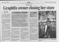 Graphfix owner closing her store