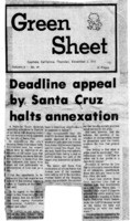 Deadline appeal by Santa Cruz halts annexation