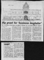 Big grant for 'business incubator