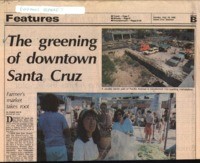 The greening of downtown Santa Cruz