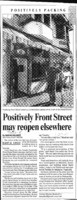 Positively Front Street may reopen elsewhere