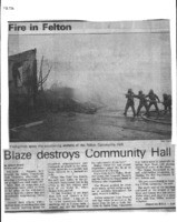 Blaze destroys Community Hall