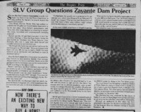 SLV Group Questions Zayante Dam Project