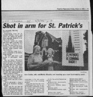 Shot in arm for St. Patrick's