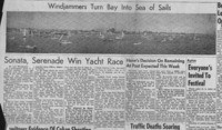 Sonata, Serenade win yacht race