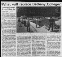 What will replace Bethany College?