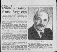 Former SC mayor Vernon Smith dies