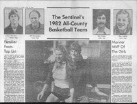 The Sentinel's 1982 All-County Basketball Team