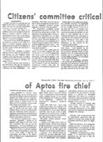 Citizens' committee critical of Aptos fire chief