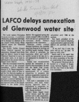 LAFCO delays annexation of Glenwood water site