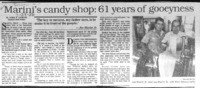 Marini's candy shop: 61 years of gooeyness