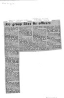 Rio group likes its officers