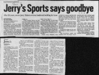 Jerry's Sports says goodbye