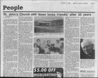 St. John's Church still 'down home friendly' after 35 years