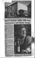 Don't steam roller this bar, customers tell Wells Fargo