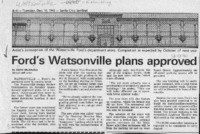 Ford's Watsonville plans approved