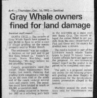 Gray Whale owners fined for land damage