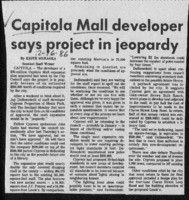 Capitola Mall developer says project in jeopardy