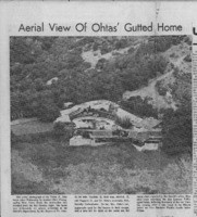 Aerial View of Ohtas' Gutted Home