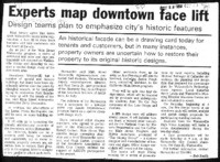 Experts map downtown face lift