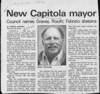 New Capitola mayor