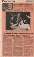 One man's keen memory saved the priceless county records