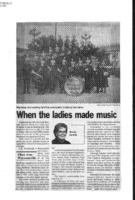 When the ladies made music