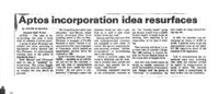 Aptos incorporation idea resurfaces