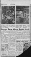 Summer camp above Boulder Creek