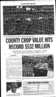 County crop value hits record $532 million