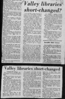 Valley libraries short-changed?