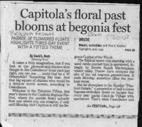 Capitola's floral past blooms at begonia fest