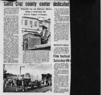 Santa Cruz county center dedicated