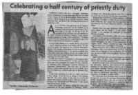 Celebrating a half century of priestly duty