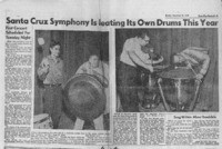 Santa Cruz Symphony is beating its own drums this year