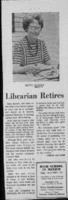 Librarian Retires