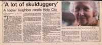 A lot of skulduggery' A former neighbor recalls Holy City