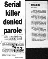 Serial killer denied parole