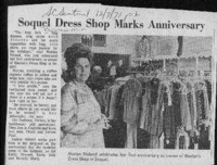 Soquel Dress Shop Marks Anniversary