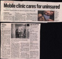 Mobile clinic cares for uninsured