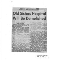 Old Sisters Hospital Will Be Demolished