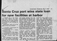 Santa Cruz port wins state loan for new facilities at harbor