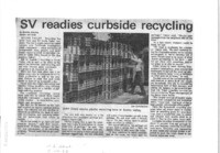 SV readies curbside recycling