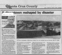 A downtown reshaped by disaster