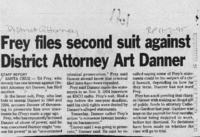 Frey files second suit against District Attorney Art Danner