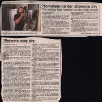 Homeless-center showers dry