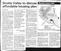 Scotts Valley to discuss affordable housing plan