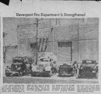 Davenport Fire Department Is Strengthened