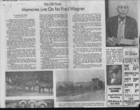 Memories live on for Fred Wagner