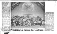 Providing a forum for culture: Temple Beth El offers events both religious and secular